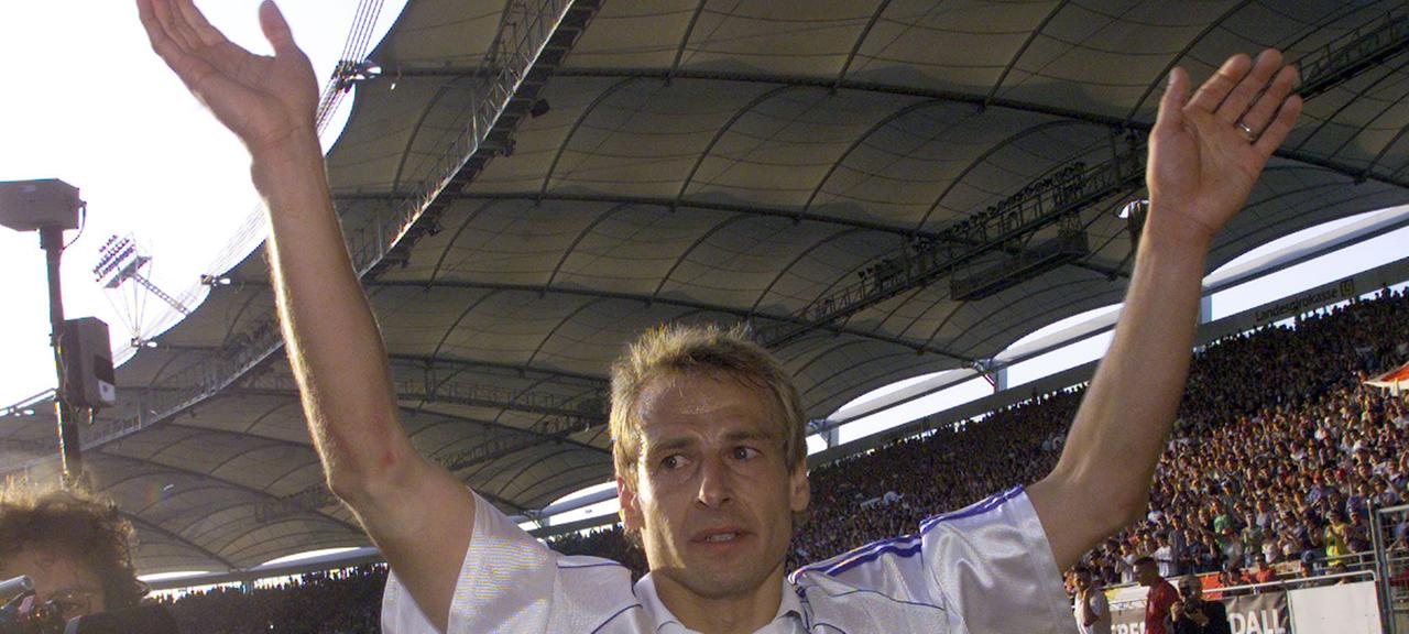 Tor des Monats Mai 1999, Jürgen Klinsmann | dpa Tor des Monats Mai 1999, Jürgen Klinsmann