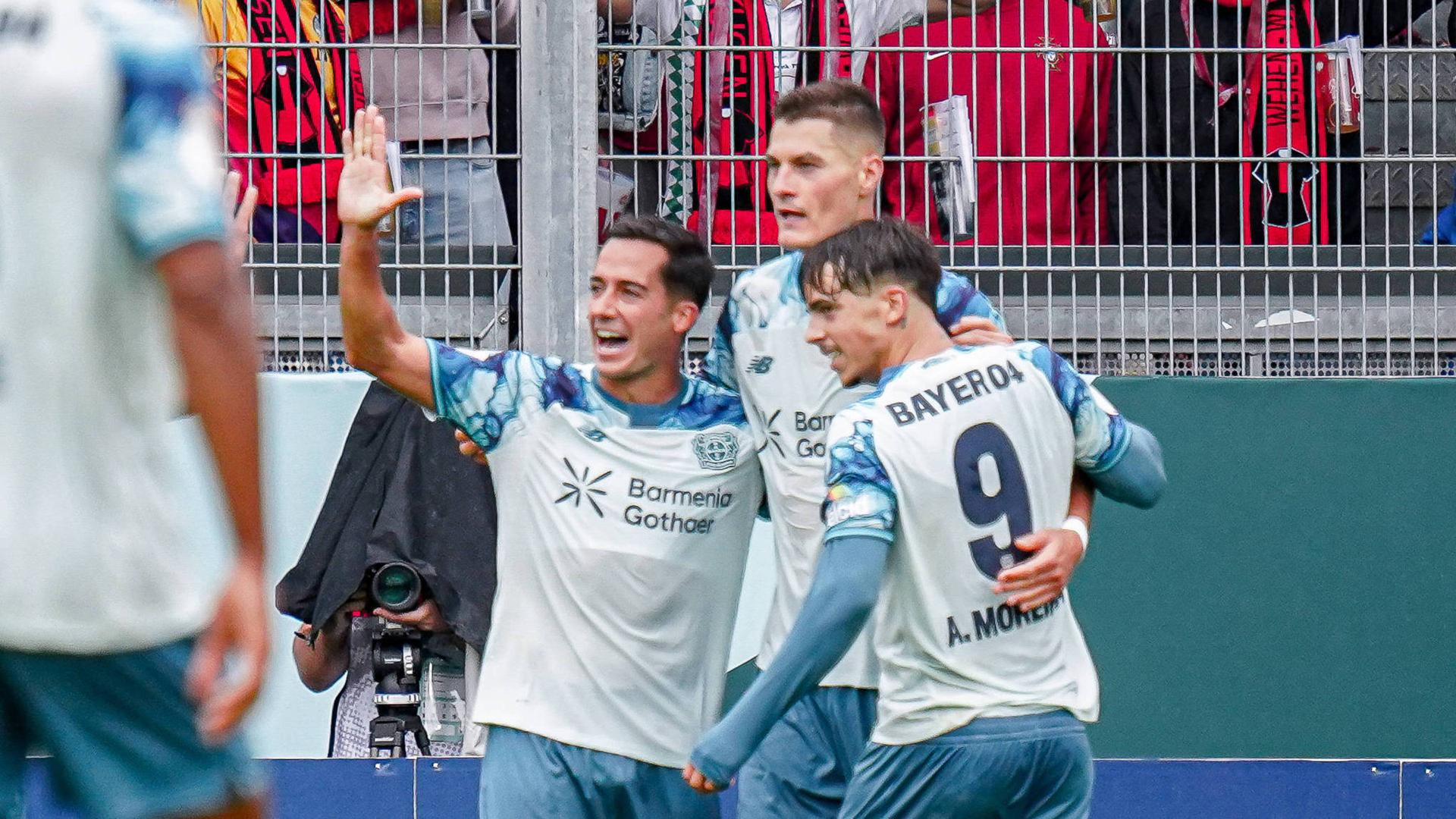Leverkusen gibt sich in Wiesbaden keine Blöße