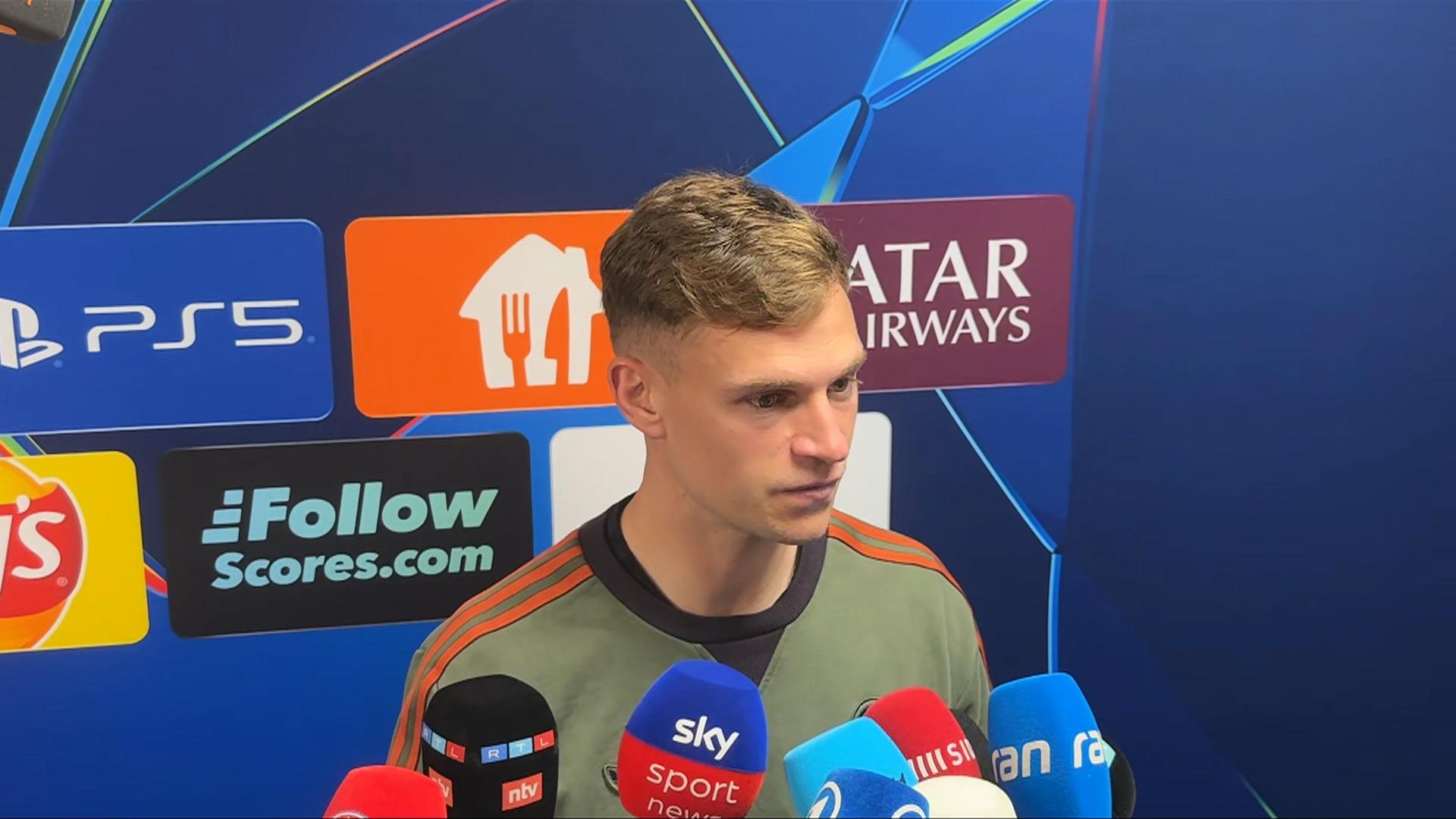 Bayerns Kimmich - "Fühlt sich positiv an"