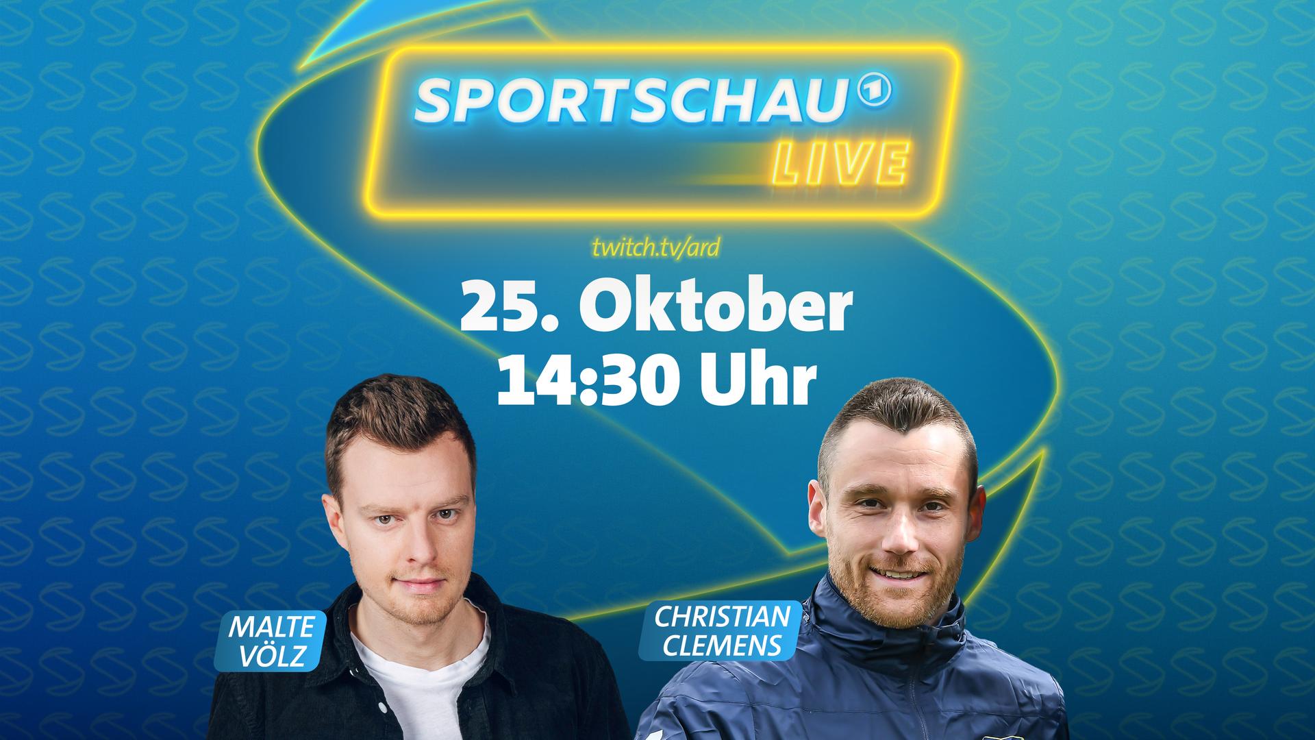 Teaserbild für Sportschau Live auf twitch | IMAGO/WDR
