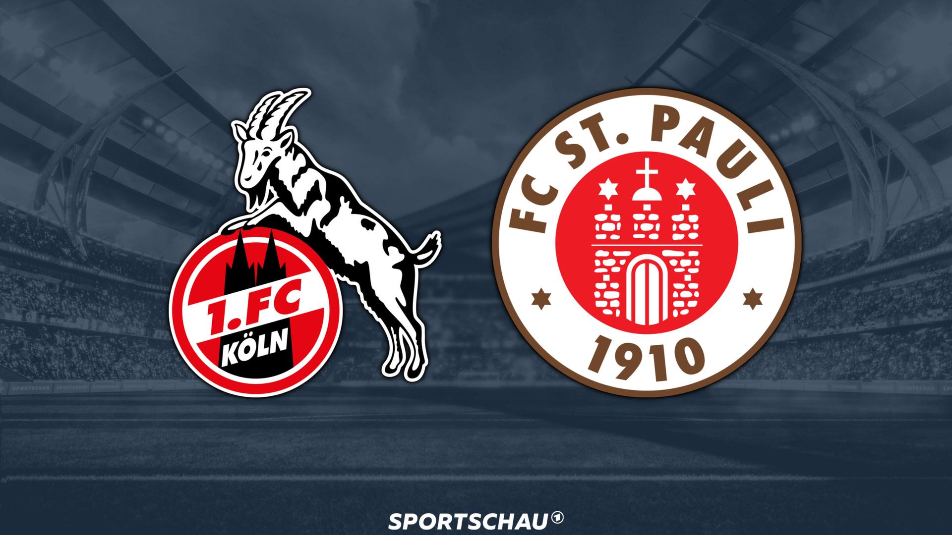 Logo 1. FC Köln gegen FC St. Pauli | ARD