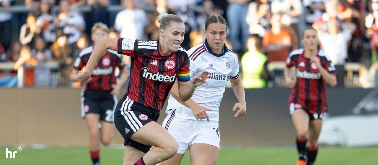 Laura Freigang (links) und Klara Bühl im Laufduell