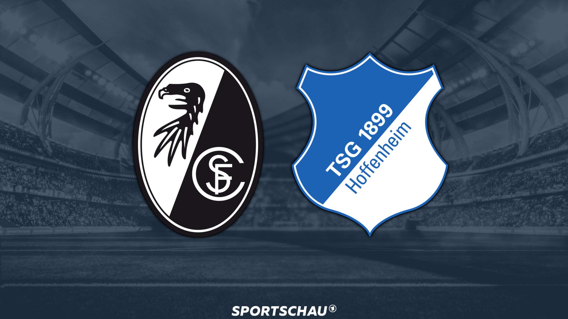 Logo SC Freiburg gegen 1899 Hoffenheim | ARD