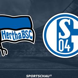 Logo Hertha BSC gegen FC Schalke 04
