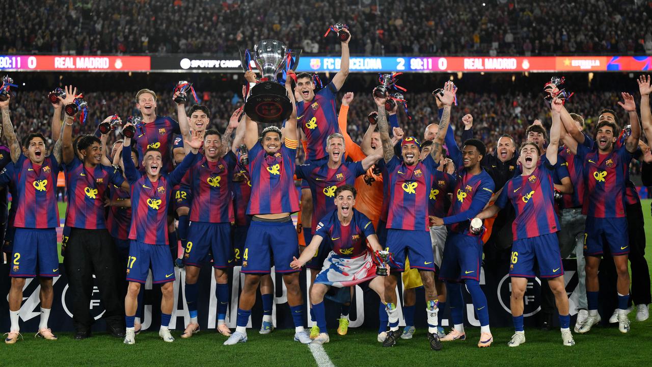 Krönung im Clásico gegen Real Madrid: Flick mit Barcelona wieder Meister