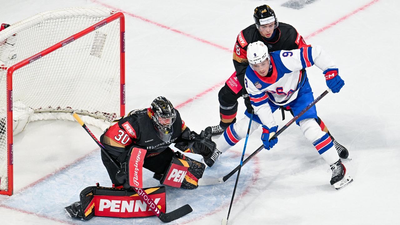 Eishockey: Deutschland verliert letzten WM-Test gegen die USA