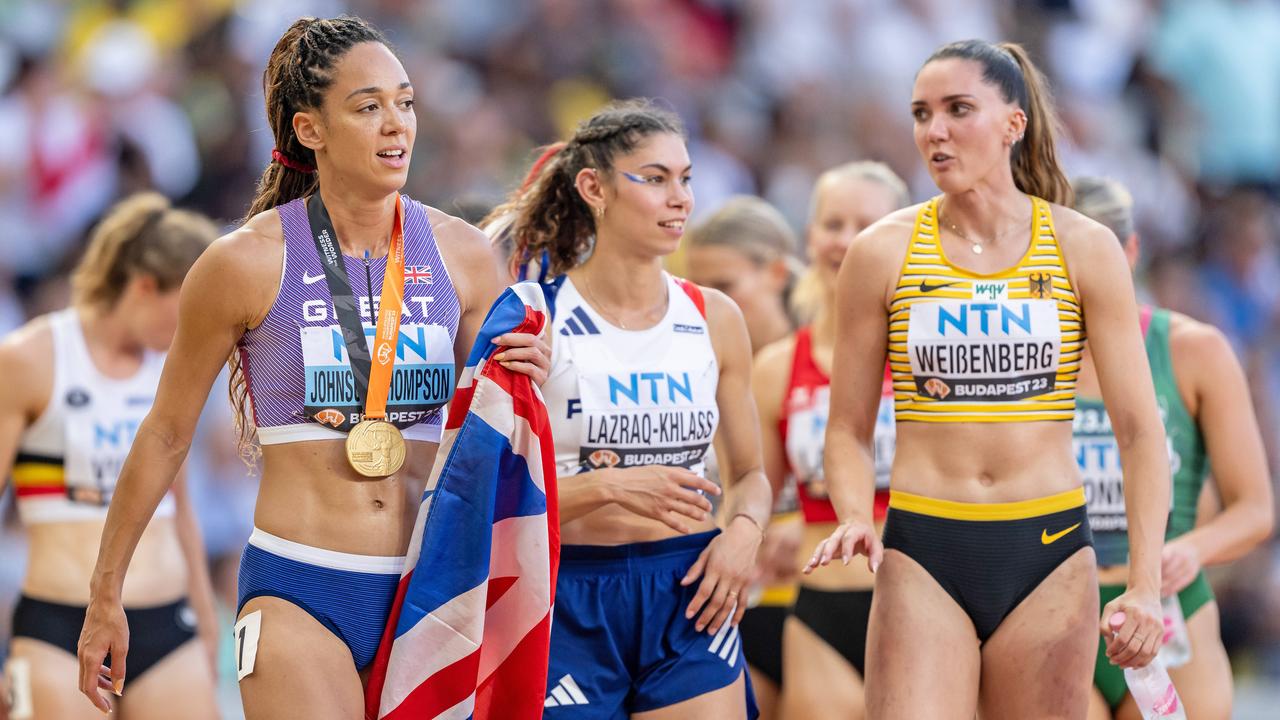 Leichtathletik-WM 2023: Siebenkampf - Gold für Johnson-Thompson, Weißenberg "ganz doll happy" | sportschau.de
