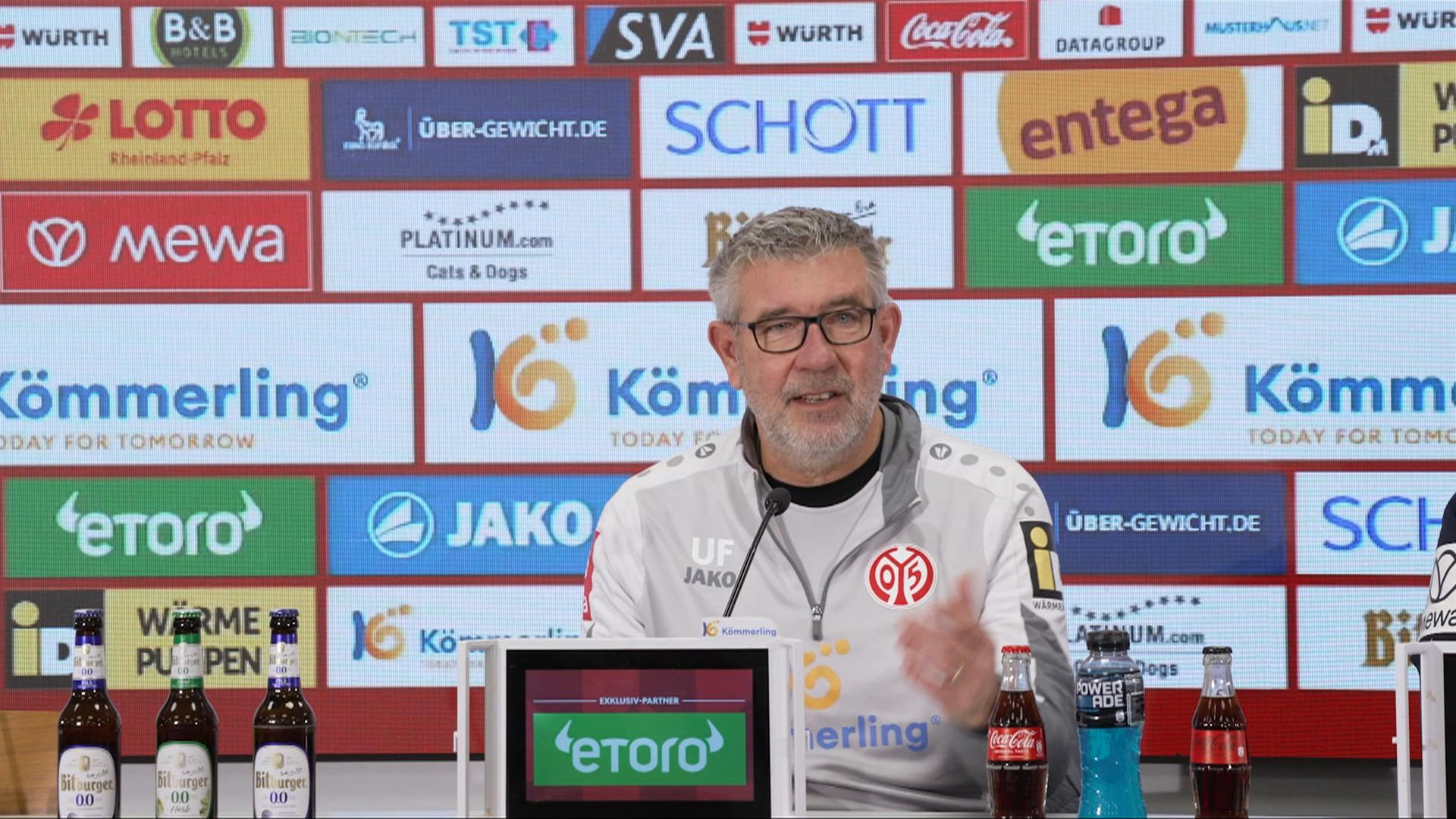 Urs Fischer auf der Pressekonferenz vor dem Spiel gegen RB Leipzig | sportschau