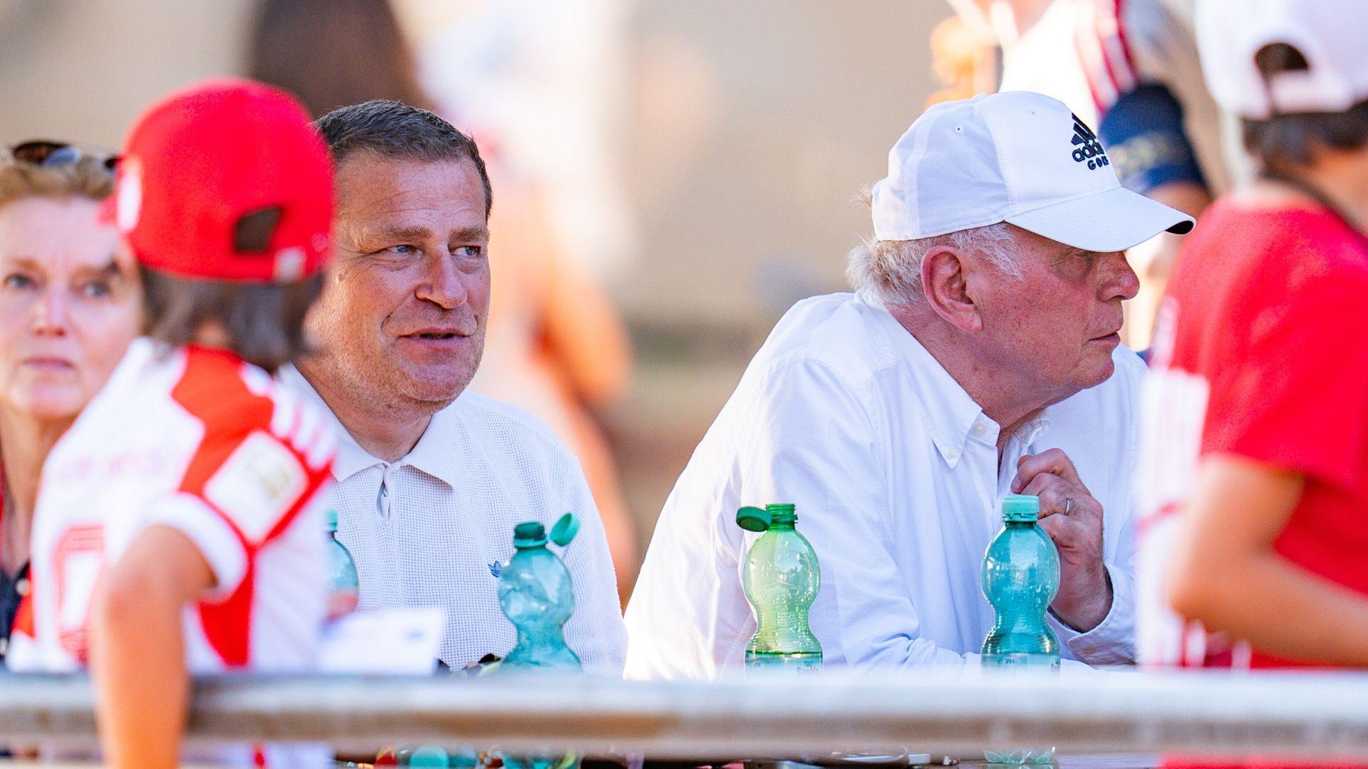 Max Eberl und Uli Hoeneß | picture alliance / Kirchner-Media | Bahho Kara