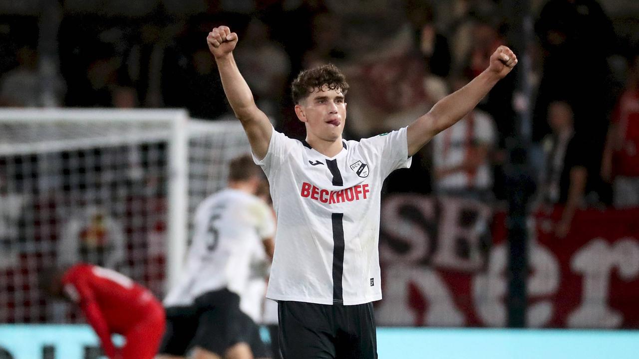 Verl schlägt Würzburg und träumt weiter — photo: Sportschau Fußball