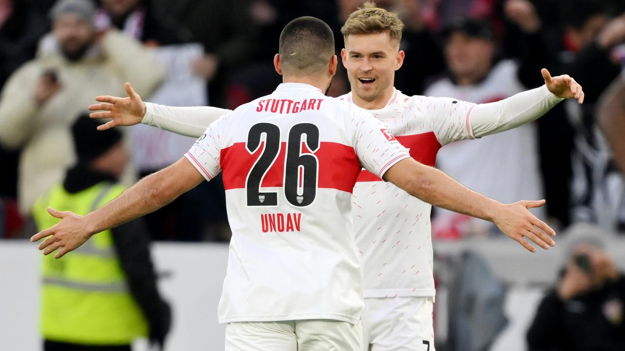 v.l. Deniz Undav und Maximilian Mittelstädt | Sebastian Widmann/Getty Images