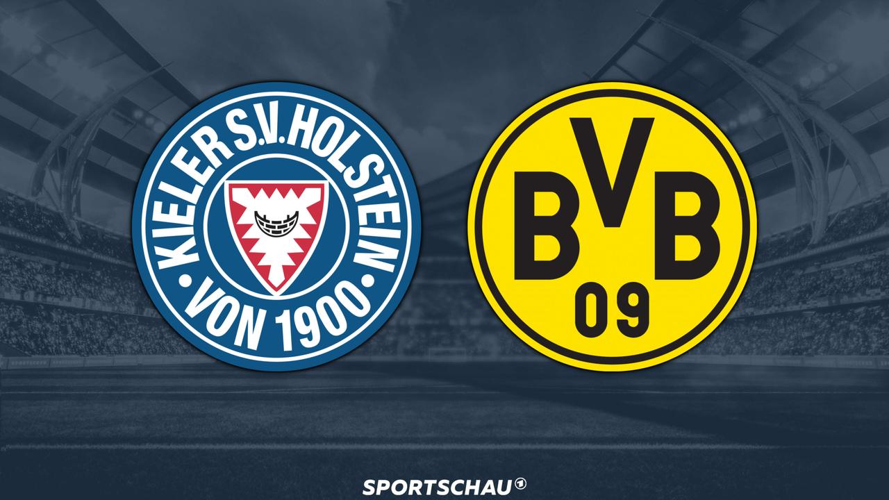 Logo Holstein Kiel gegen Borussia Dortmund | ARD