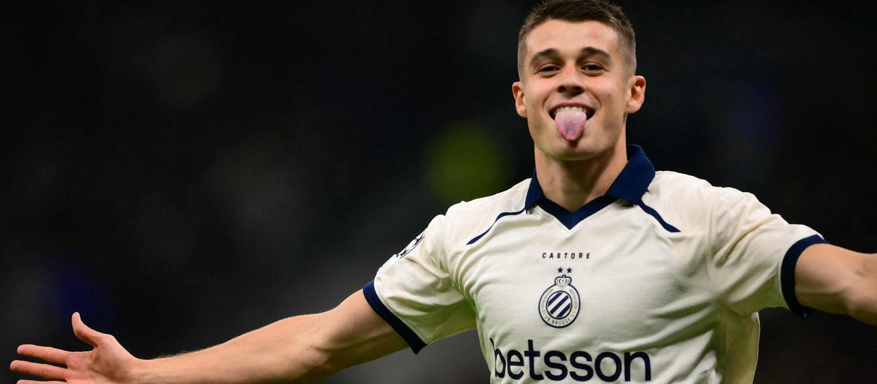 Nicolo Tresoldi feiert seinen Treffer