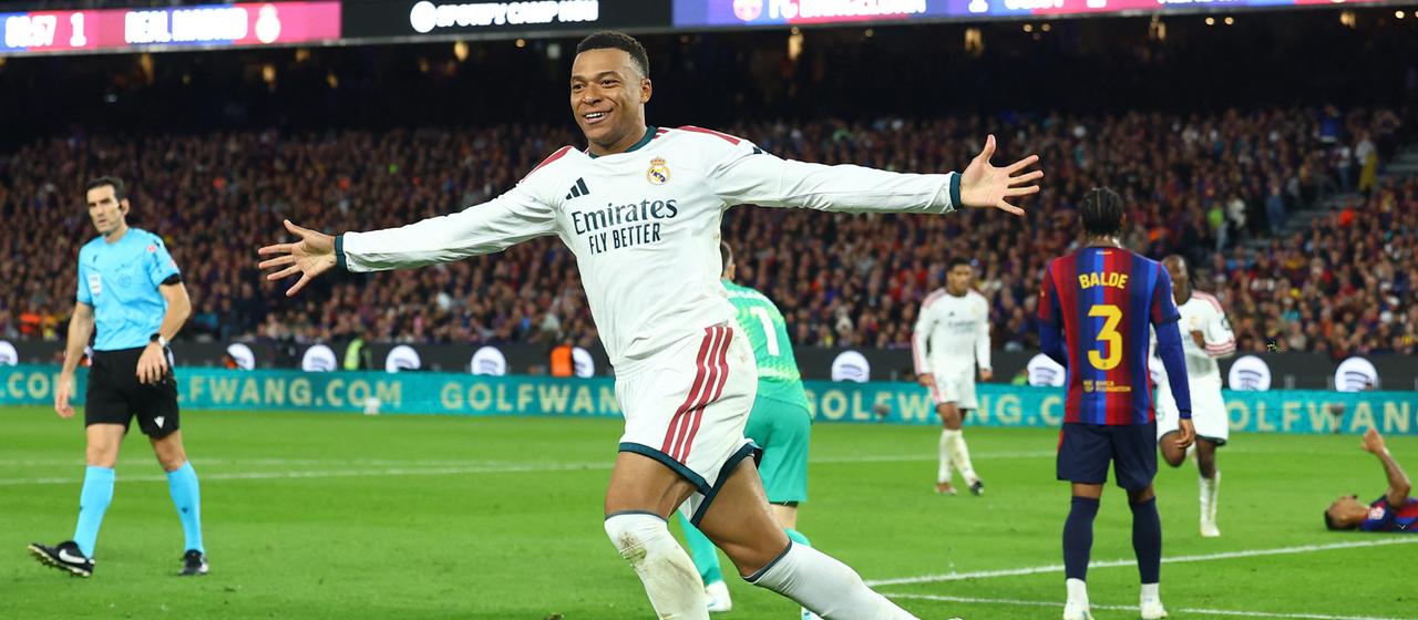Kylian Mbappé schießt Real Madrid zurück ins Titelrennen
