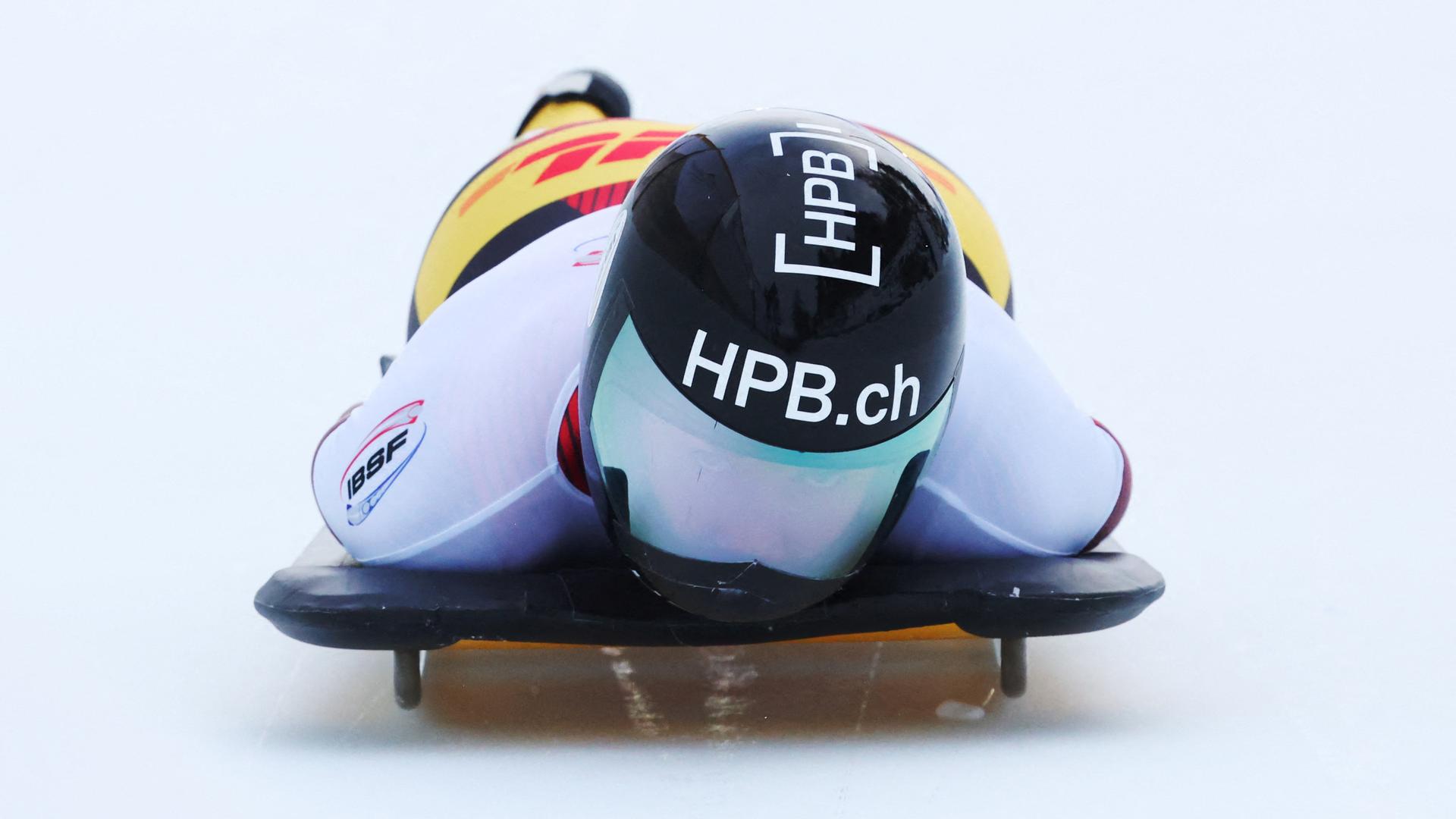 Jacqueline Pfeifer in St. Moritz | REUTERS/Denis Balibouse