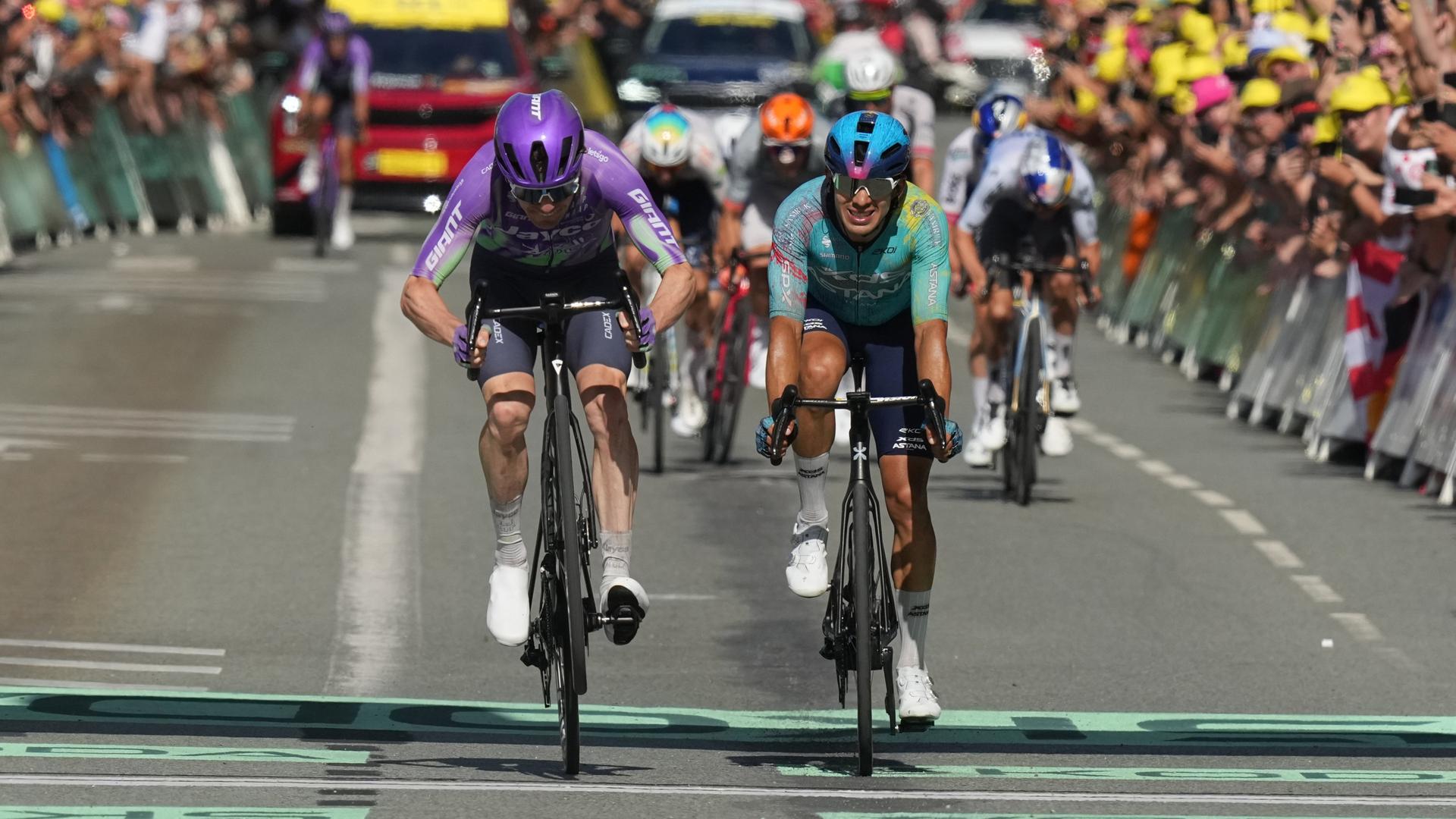 Tour: Schmid gewinnt Vogesen-Etappe - Pidcock macht Minuten gut