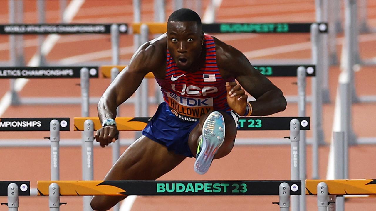 LeichtathletikWM 2023 110 Meter Hürden der Männer das Finale sportschau.de LeichtathletikWM 2023 110 Meter Hürden der Männer das Finale sportschau.de