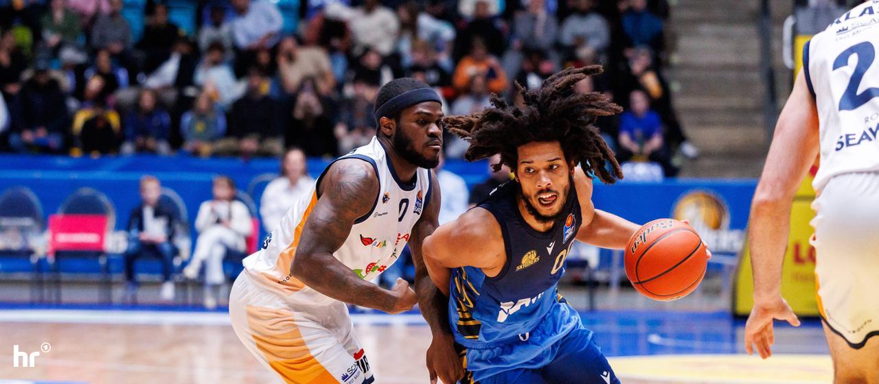 Skyliners-Neuzugang Tyger Campbell überzeugte gegen Rostock.