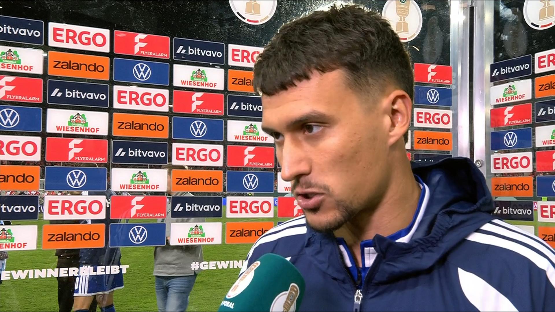 DFB-Pokal: Schalkes Dejan Ljubičić - "Sie haben uns das Leben ganz schwer gemacht"