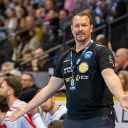 TVB Stuttgart - ThSV Eisenach: ThSV-Trainer Misha Kaufmann