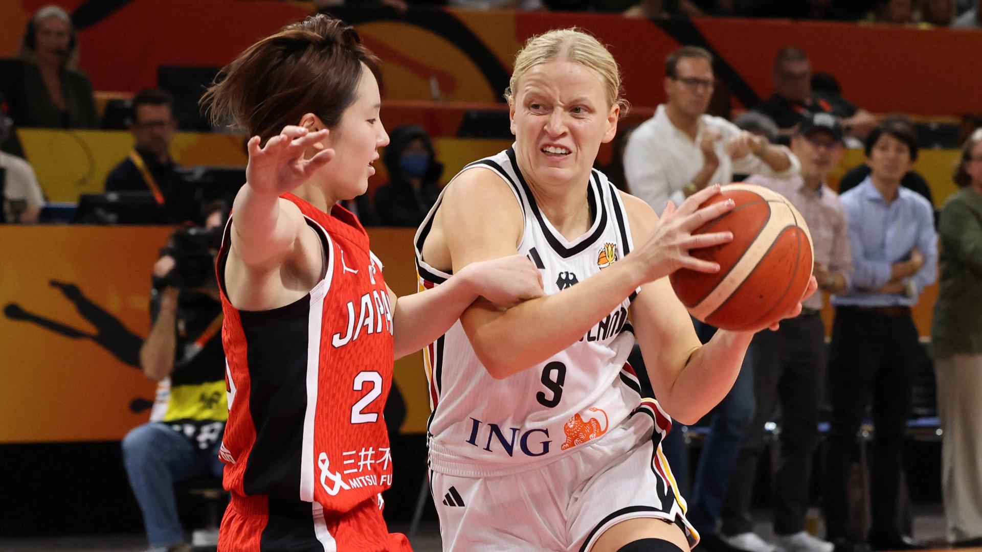 Basketball-WM: DBB-Frauen begeistern bei Sieg gegen Japan