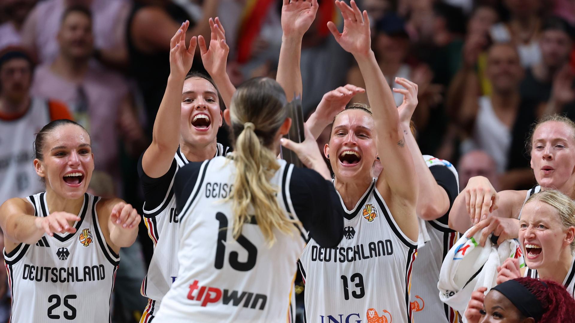 Basketball-WM: Mali besiegt! DBB-Frauen feiern die Zwischenrunde