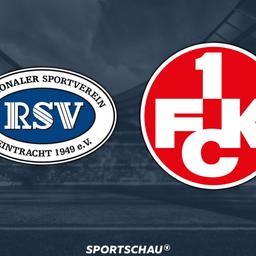 Logo RSV Eintracht 1949 gegen 1. FC Kaiserslautern