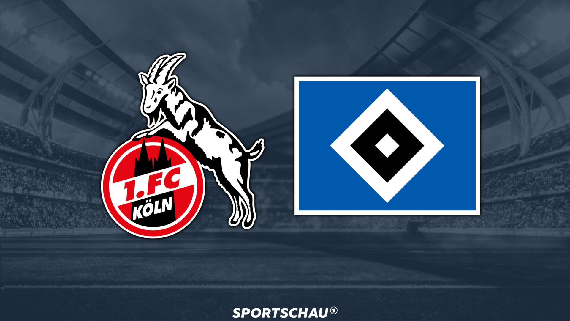 Logo 1. FC Köln gegen Hamburger SV | ARD