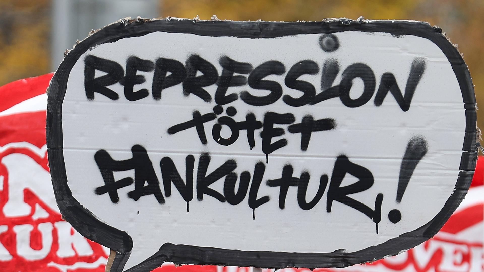 Banner mit der Aufschrift 