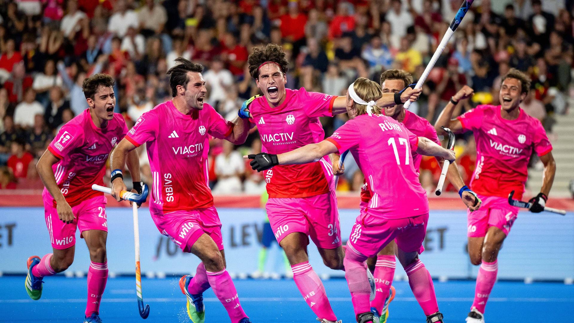 "Bärenstarke Leistung": Deutsche Hockey-Männer begeistern Bundestrainer