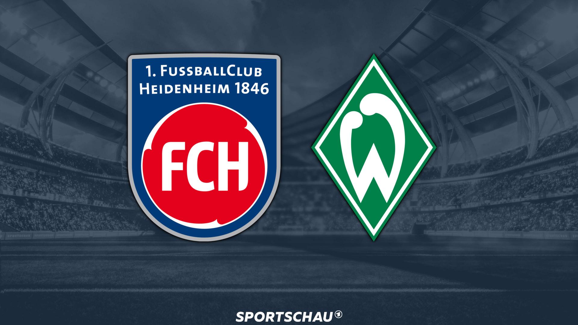 Logo 1. FC Heidenheim 1846 gegen Werder Bremen | ARD