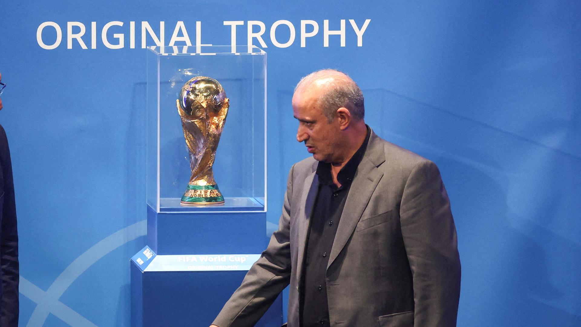 Mehdi Taj der PrÃ¤sident des iranischen FuÃballverbands | via REUTERS