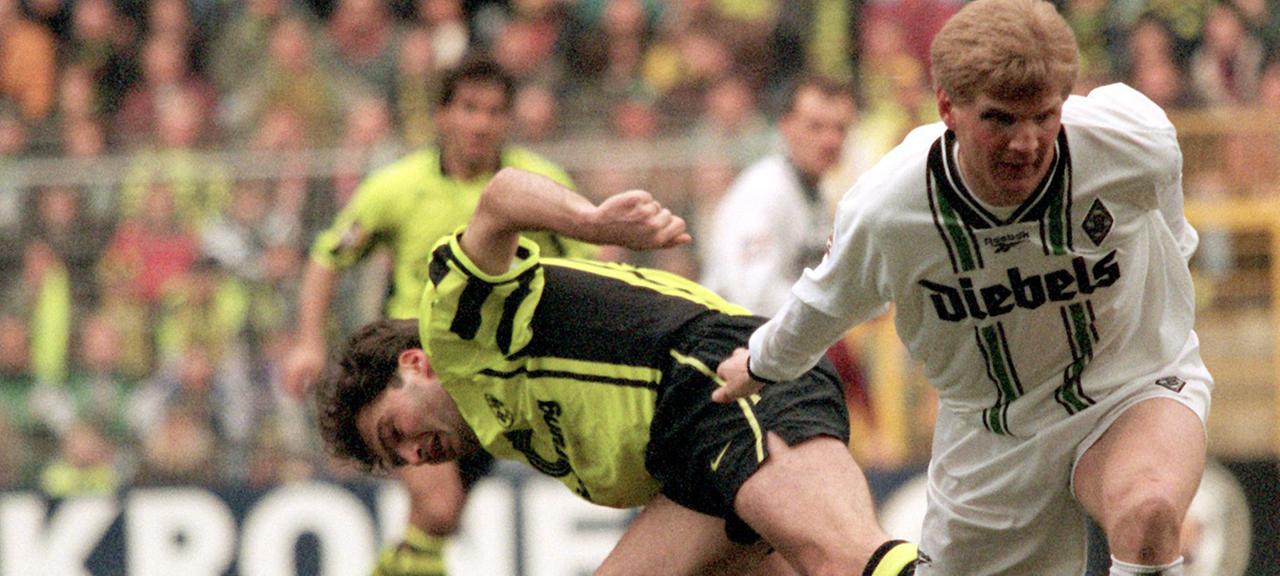 Tor des Monats September 1996, Stefan Effenberg | Imago Tor des Monats September 1996, Stefan Effenberg