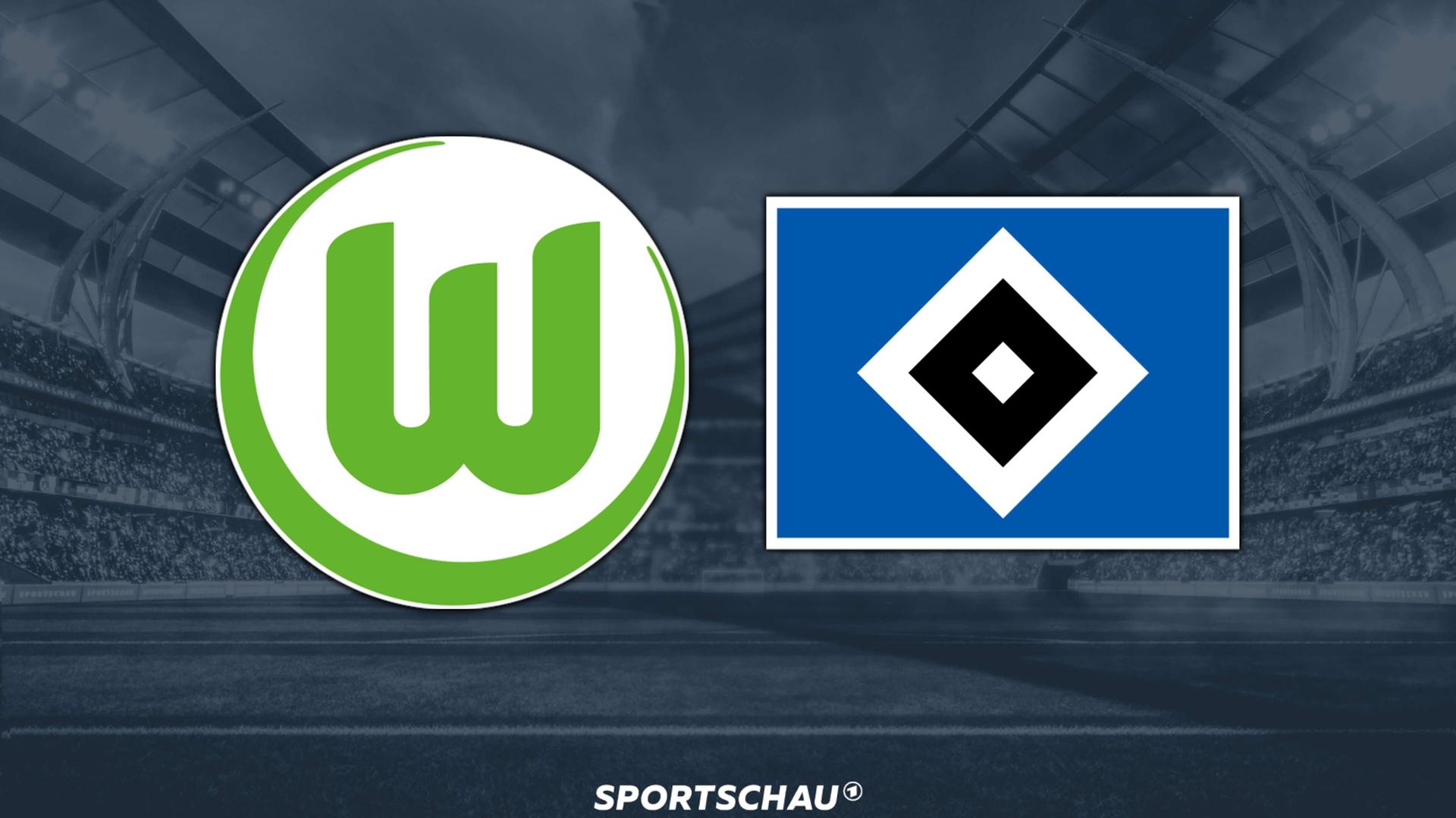 Логотипы VfL Вольфсбург и Гамбургский СВ