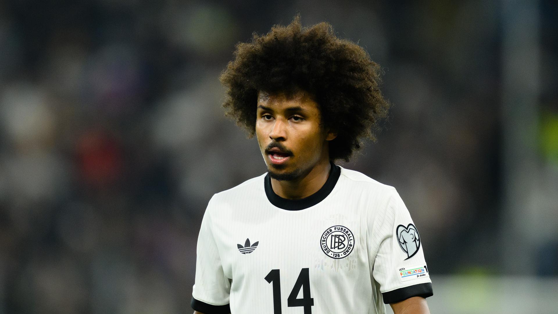 Karim Adeyemi im DFB-Trikot | firo Sportphoto/GES