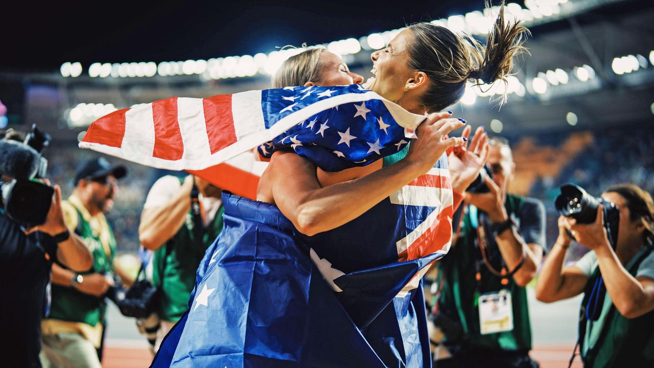 LeichtathletikWM in Budapest DoppelGold im Stabhochsprung Kennedy
