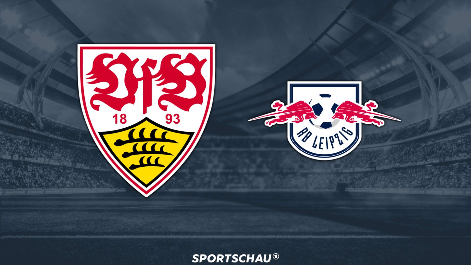 Logo VfB Stuttgart gegen RB Leipzig | ARD