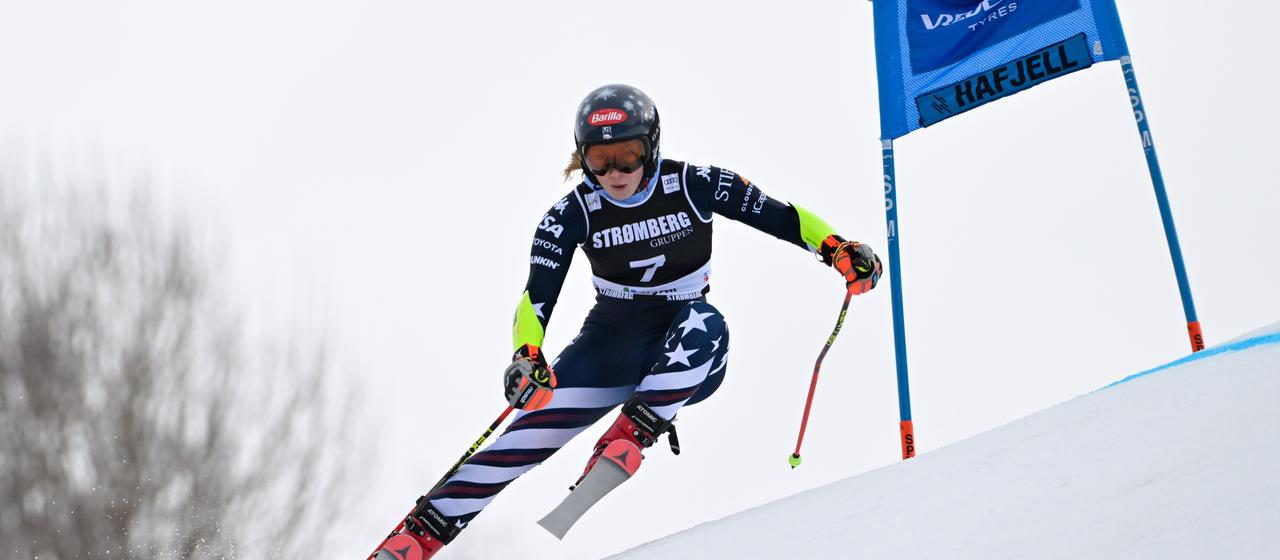Mikaela Shiffrin im Riesenslalom