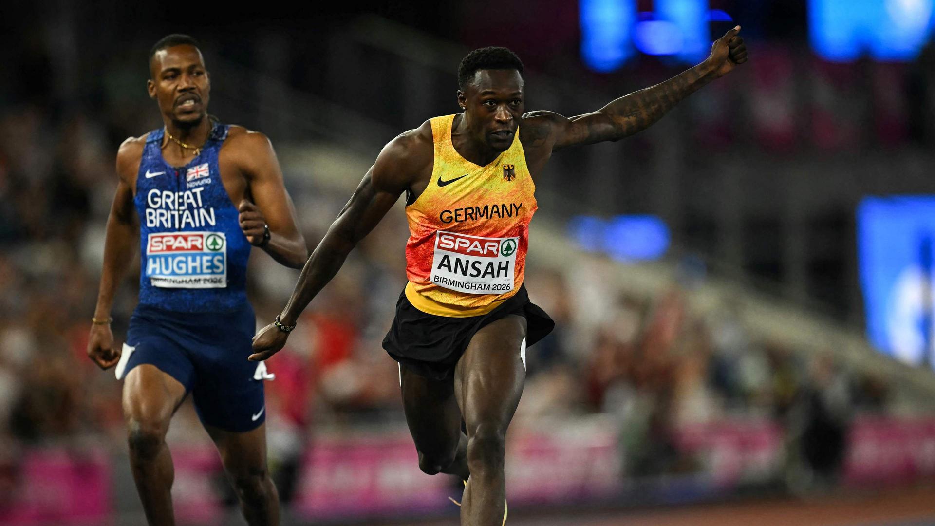 Leichtathletik-EM: 19,95 Sekunden! Owen Ansah holt Gold über 200 Meter