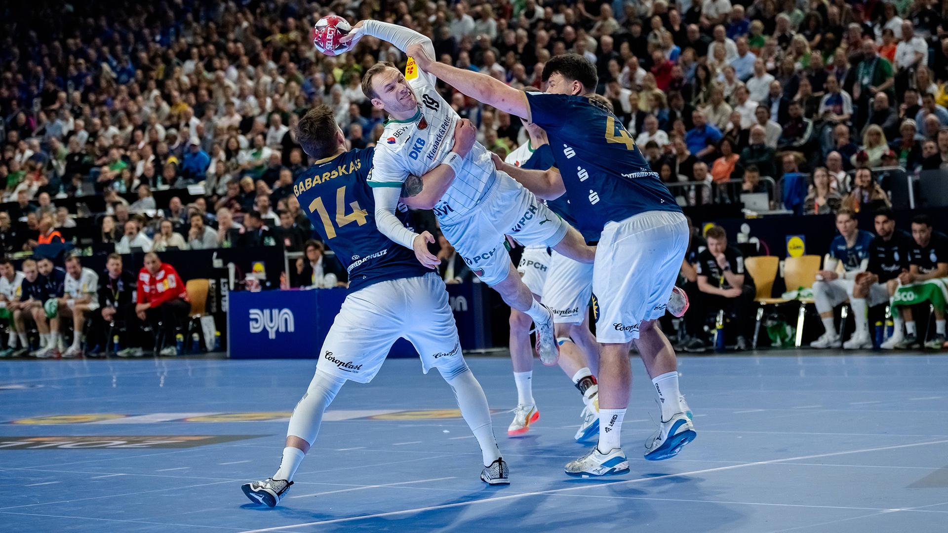 Handball: Füchse Berlin schlagen Bergischen HC und sind Pokalsieger