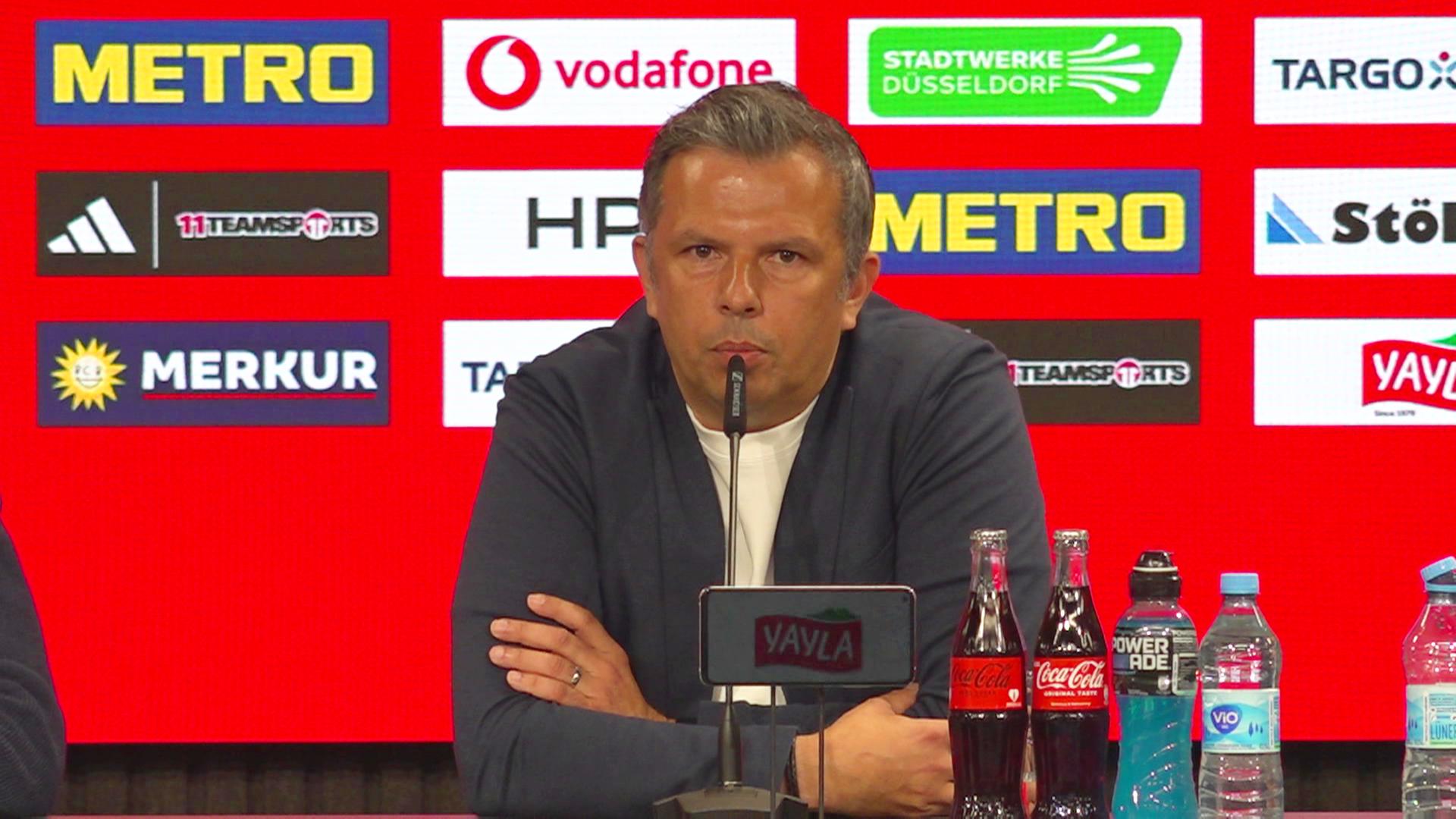 Düsseldorfs Sportchef Arabi bremst Hoffnung auf Wiederaufstieg