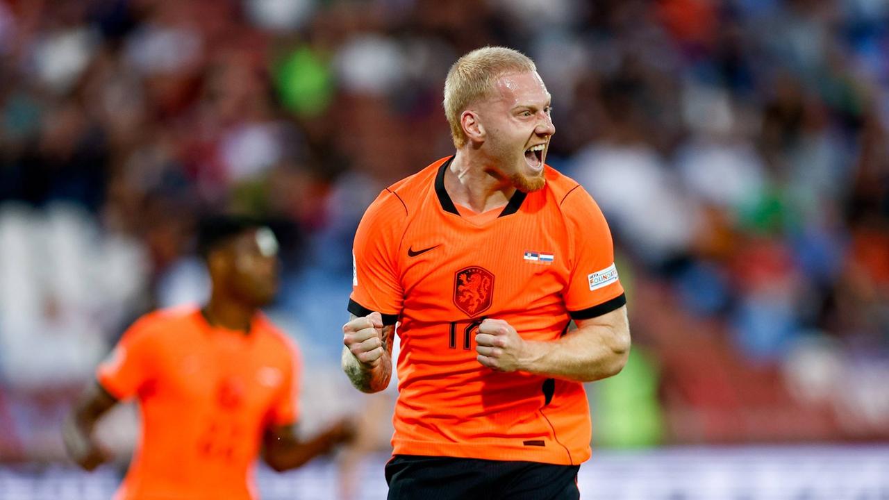 Meerdinks Doppelpack sorgt für Dutch-Sieg in Serbien — photo: Sportschau Fußball