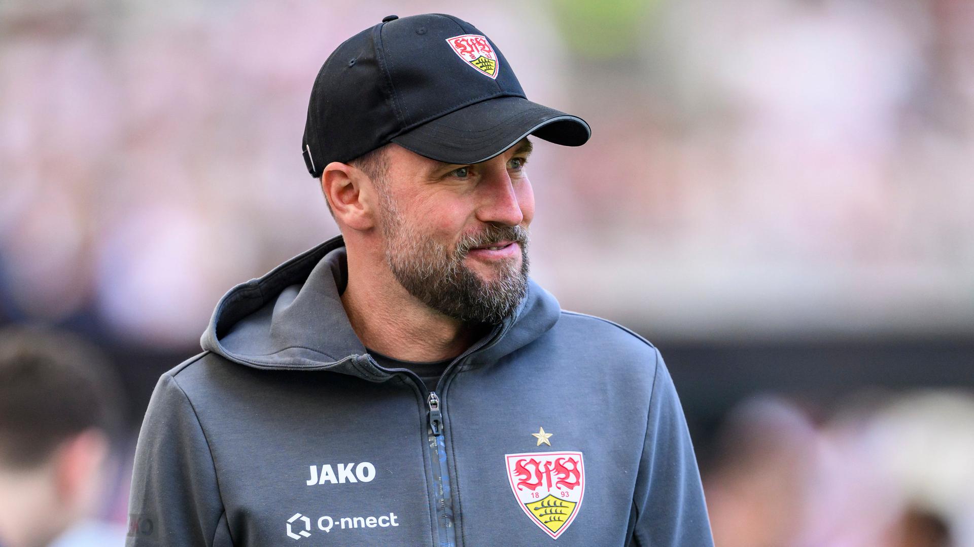 Sebastian Hoeneß, Trainer des VfB Stuttgart | dpa