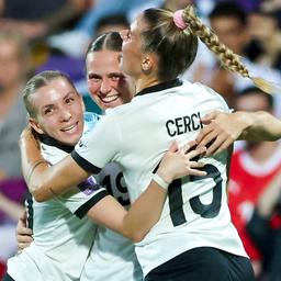 Jubel bei den DFB-Frauen 