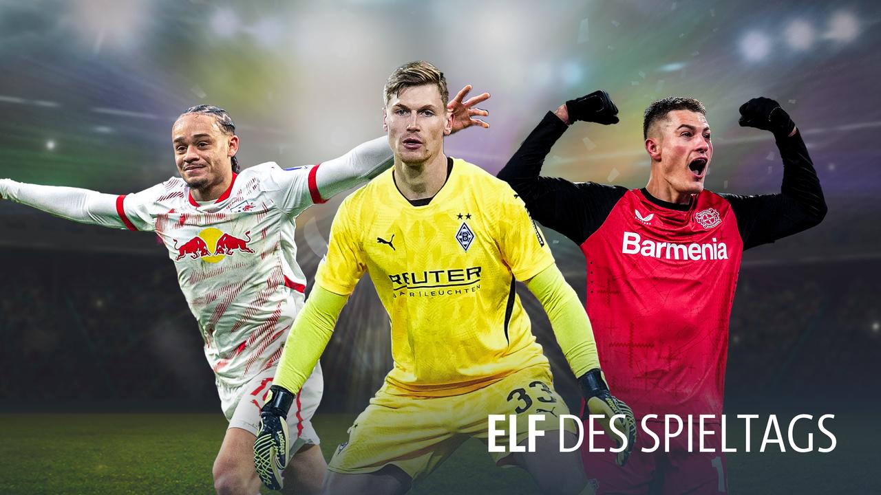 Elf des Spieltags Grafik 12.01.25 | ARD
