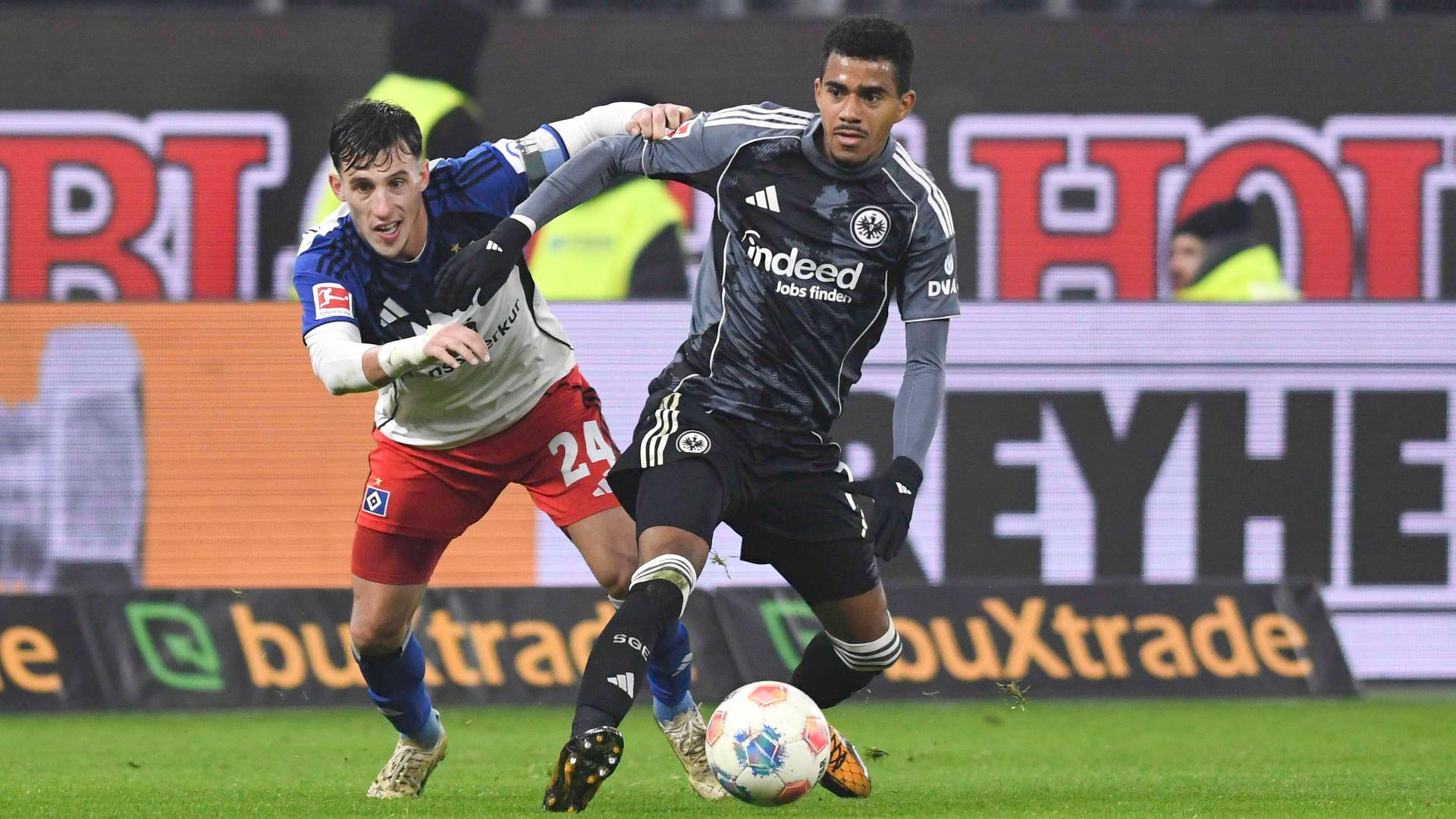 Nicolas Cappalao und Ansgar Knauff | IMAGO/nordphoto GmbH/ Witke