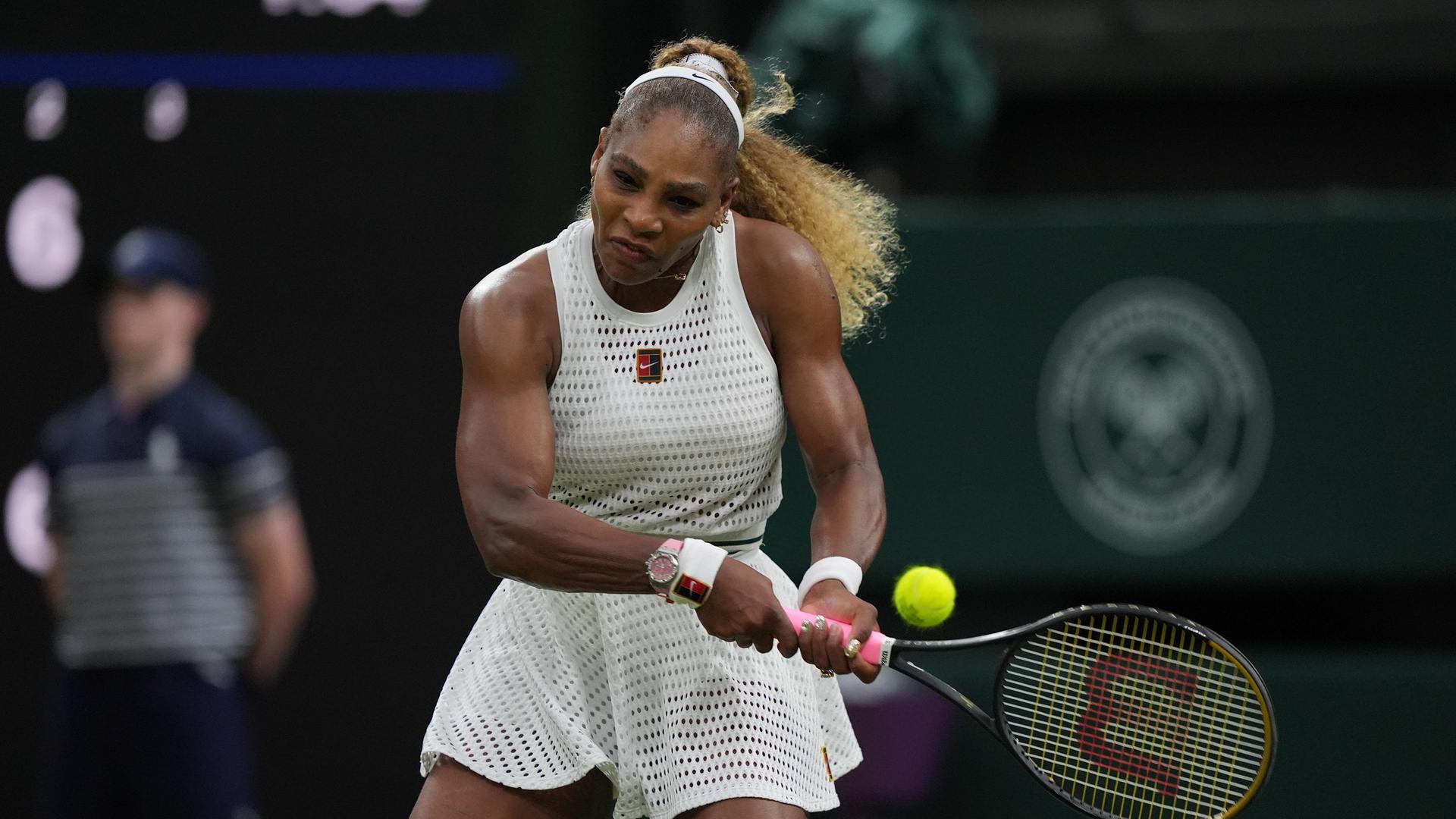 Serena Williams im Spiel gegen Maya Joint | AP Photo/Maja Smiejkowska