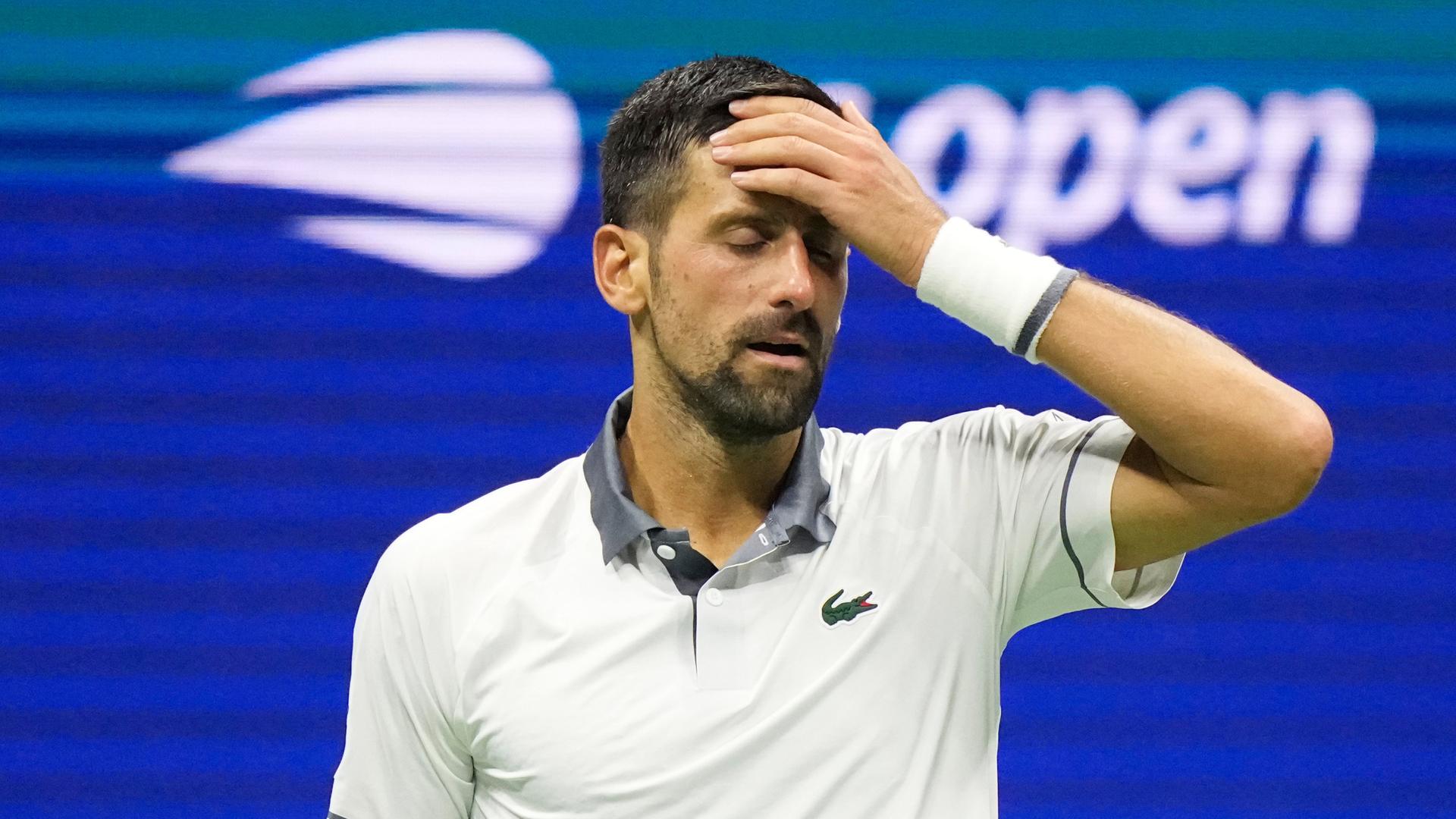 US Open 2026: Erstrunden-Aus für geschwächten Djokovic