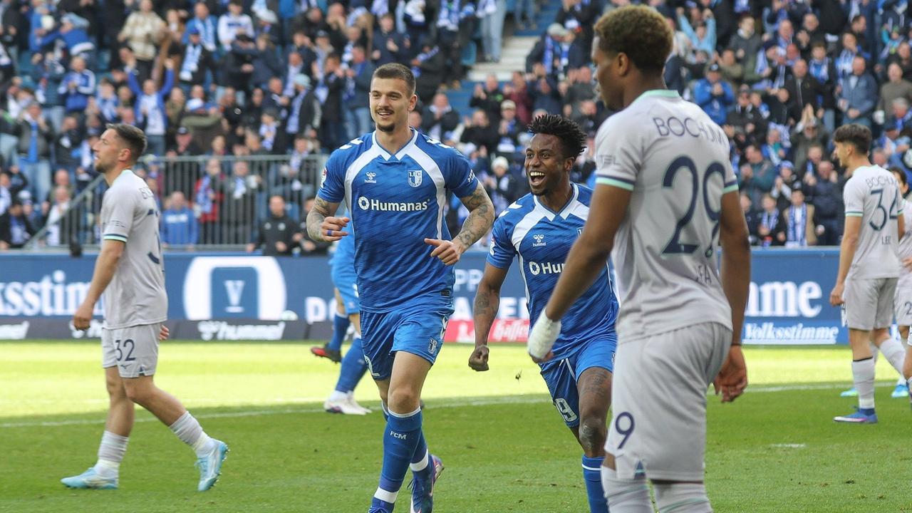 Magdeburg schießt Bochum in den Abstiegskampf