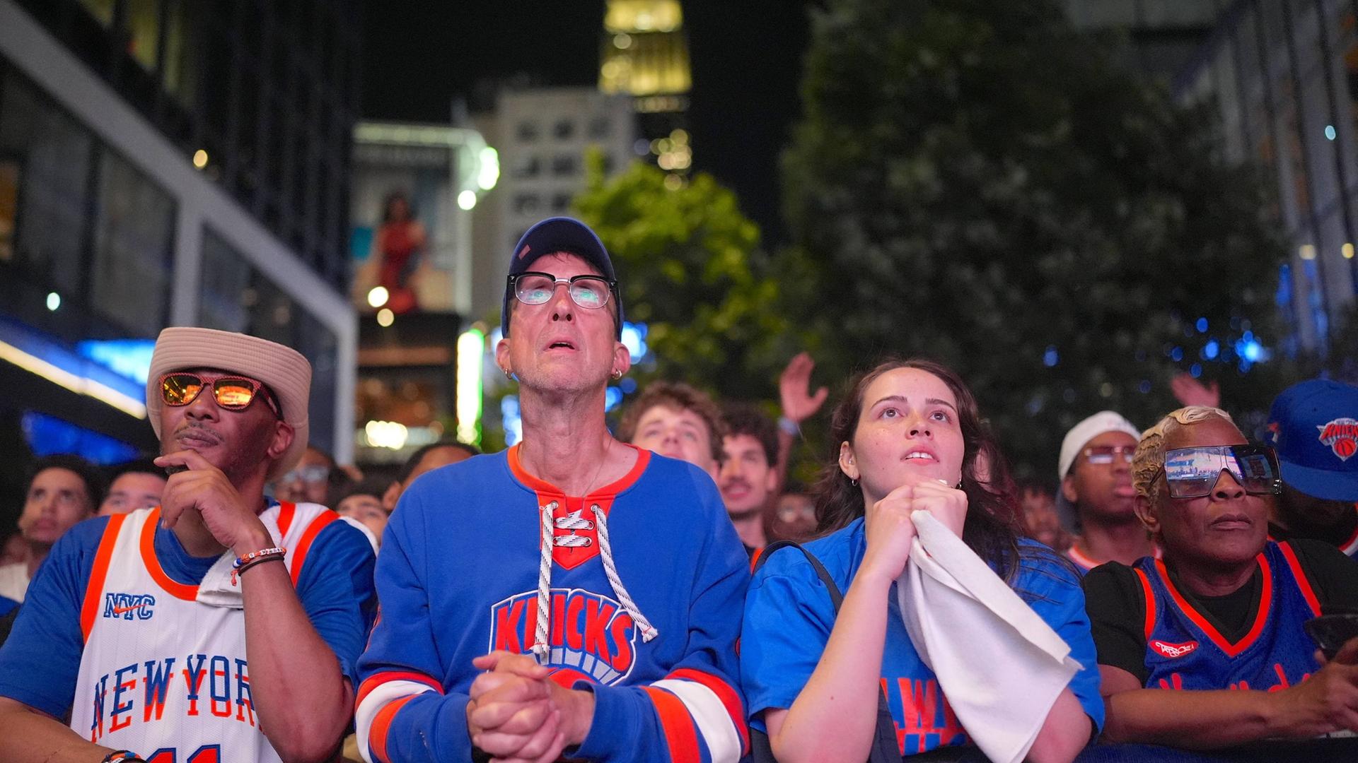 Trump als Partycrasher für die Knicks-Fans